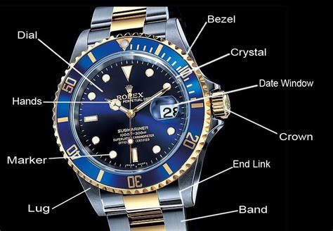 rolex watch parts bezel.